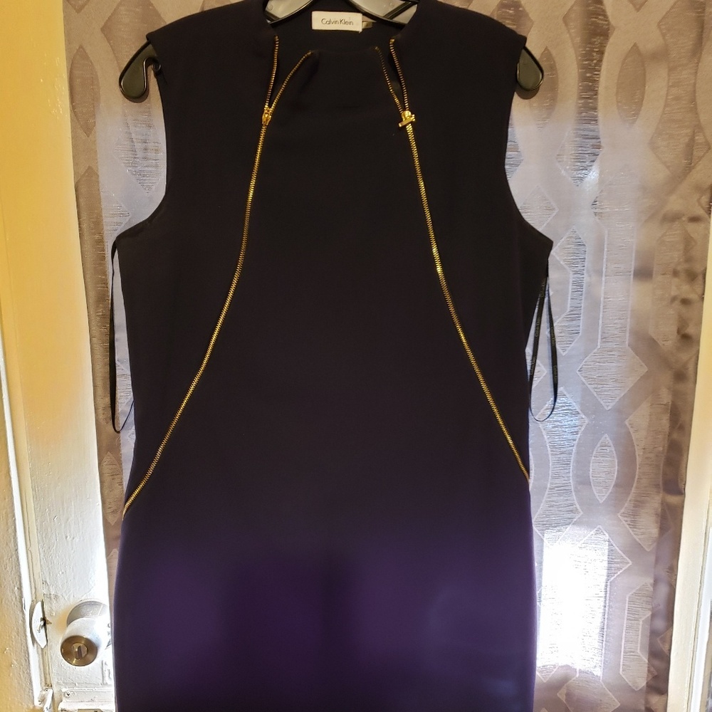 Navy blue Calvin Klein dress